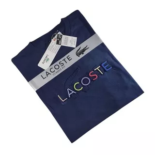 T-Shirt Lacoste Emboss // Baju Kaos Lacoste Sablon Timbul Premium Quality