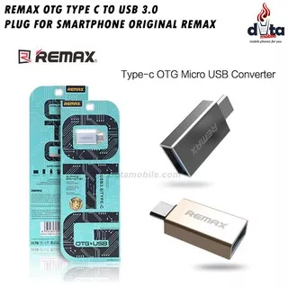 OTG REMAX TYPE C TO USB 3.0 PLUG FOR SMARTPHONE ORIGINAL REMAX