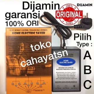 Alat penghemat listrik/Home electric saver original/Penghemat listrik rumah/Penghemat listrik token/Home electric saver/Listrik/Listrik murah/Listrik hemat/Hemat listrik/Penghemat/Bambang Sugiyono/Type A/B/C