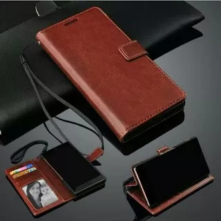 Vivo Y83 Y71 A81 - Y 83 71 A 81 Leather Flip Case Wallet Standing Cover Kulit Casing Flipcase Casing
