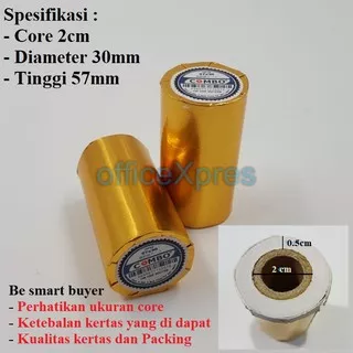 Kertas Struk Kasir / Kertas Thermal 57 x 30 / Kertas Struk Thermal EDC / Kertas Kasir Roll Combo