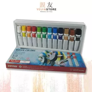 Cat Acrylic Water Colors Titi Joyko Isi 12 Warna