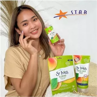 ?STAR? Paket Glowing St.Ives apricot (scrub+sheet mask+face cleanser)