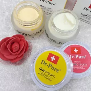 DR PURE DAY CREAM/NIGHT CREAM/PAKET LENGKAP DR PURE ORIGINAL/PAKET CREAM DR PURE