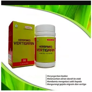 VERTIGRAIN Herbal Migren Sakit Kepala Vertigo Herbamed