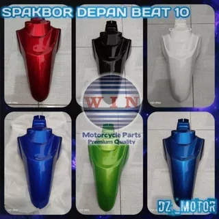 Spakbor Slebor Depan Honda Beat New Karbu 2010-2012 Hitam Hijau Putih Biru Tua Merah Biru Muda