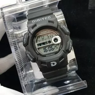 JAM TANGAN DIGITEC 2087 WANITA FULL BLACK LIST WHITE DIGITAL ORIGINAL