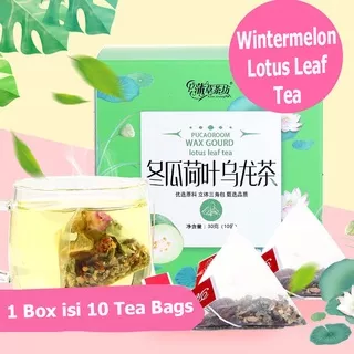 Teh Kundur Wintermelon Lotus Leaf Tea 1 PCS TeaBag Premium Blend Tea Import