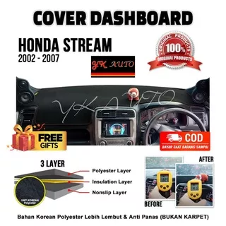 Cover Dashboard Stream Premium Cover Dasboard Honda Stream Dasbor Dasbord