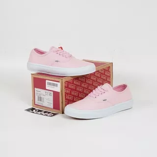 Sepatu Vans Authentic Pink White