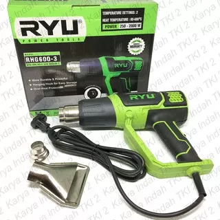 Heat Gun RYU Hot Air Gun RHG600-3 600 Celcius 250-2000 W Hair Dryer