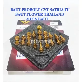 Baut probolt CVT flower baut blok mesin Satria Fu 21pcs