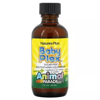 NATURE`S PLUS ANIMAL PARADE BABY PLEX MULTIVITAMIN LIQUID DROPS 60 ml