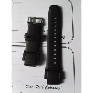 Tali atau Strap Rubber Hitam Polos Casio G-Shock PRW-2500 PRW-3500