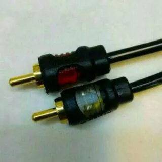 KABEL RCA AUDIO KUALITAS SUPER MIGNOVA GOLD COOPER 2,5METER