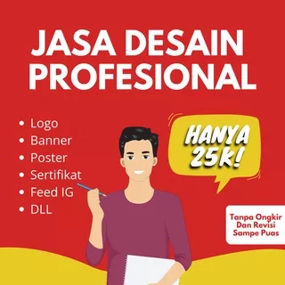 Jasa Desain Logo Banner Poster Profesional
