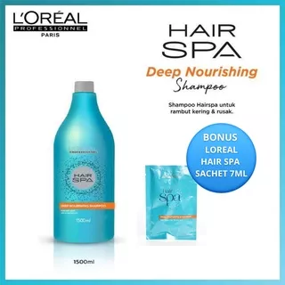 Loreal Hair Spa Deep Nourishing Shampoo 1500 ml - Shampoo Untuk Rambut Rusak