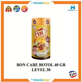 Bon Cabe Level 30 Botol Kobe Bon Cabe Sambal Tabur 40 gr