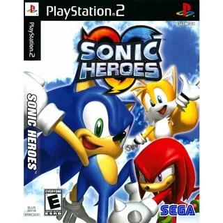 KASET CD DVD GAME PS2: SONIC HEROES