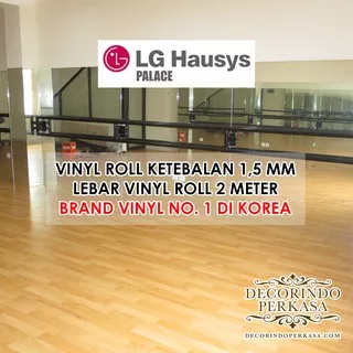 Karpet Vinyl Roll 1,5 mm LG Palace Harga Per m2 Lantai Vinyl Kayu