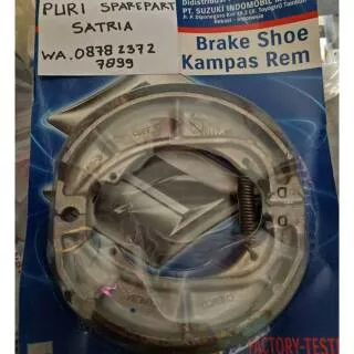 Kampas Rem Belakang thunder 125, thunder 250, RGR / Brake Shoe