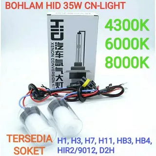 Bohlam HID 35W CNLight H1 H3 H7 H11 HB3 HB4 9012 D2H