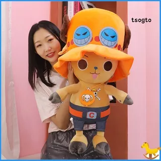 Tsogto Anime Cartoon Figure One Piece Chopper Plush Doll Cute Toy Ornament Kids Gift