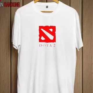 Kaos Tshirt baju Combed 30S Distro DOTA 2 Game polos custom indonesia pria wanita obral murah cod