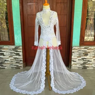 RUMAH KEBAYA KBB/PROMO gaun pengantin ekor panjang/gaun pengantin full Payet/gaun pengantin putih/gaun pengantin murah/gaun pengantin modern/kebaya akad nikah/gaun pengantin terbaru 2022/baju pengantin wanita