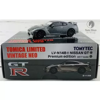 Tomica Limited Vintage Neo Lv-N148E Nissan Gt-R Premium Edition Grey