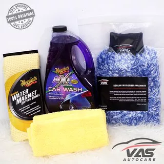 Meguiars Combo Nxt Car Wash Shampoo Paket Cuci Mobil Sampo