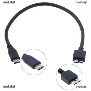 USB c to micro usb cable type c to micro b cable for hdd hard disk 30cm