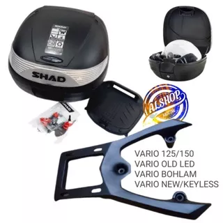 PAKETAN BOX SHAD SH29 DAN BREKET BRACKET BOX MOTOR VARIO 125 150 FI