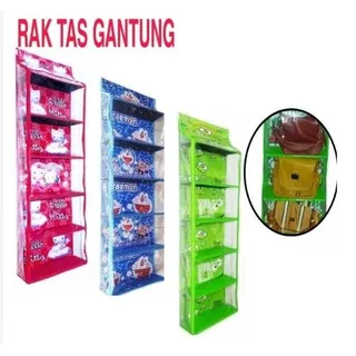 RAK TAS GANTUNG KARAKTER / RAK TAS GANTUNG FULL RESLETING