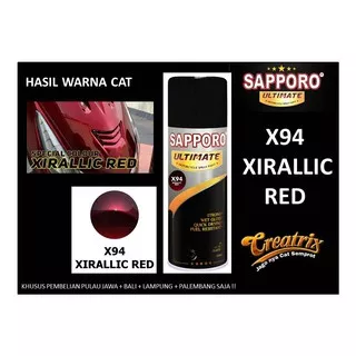 Sapporo Ultimate X94 Xirallic Red / Sapporo Spray / Pilok / Pylox