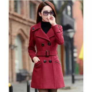 jake mantel long coat wanita model korea jepang redrose