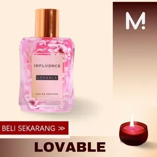 INFLUENCE PARFUM INFLUENCE LOVABLE PARFUM INFLUENCE ORI | PARFUM LOVABLE INFLUENCE ORIGINAL 100% BPOM / MINYAK WANGI TAHAN LAMA / MINYAK WANGI WANITA / PARFUM WANITA / MINYAK WANGI VIRAL / ANTI BAU BADAN