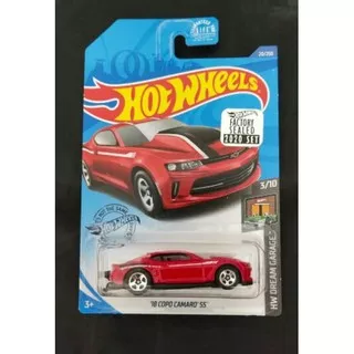 HOT WHEELS `18 COPO CAMARO SS FACTORY SEALED 2020