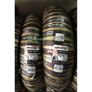 Paket Ban Corsa platinum R93 120/60-17 Dan 160/60-17 (Tubeless)