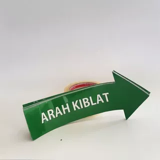 Stiker Arah Kiblat, Stiker Vinyl Penunjuk Arah Kiblat
