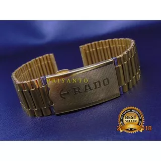 STRAP TALI RANTAI STAINLESS JAM RADO DIASTAR GOLD TALI JAM TANGAN RADO DIASTAR PREMIUM