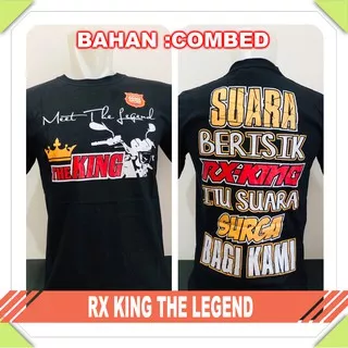 BAJU TSHIRT KAOS DISTRO XP MOTOR RX KING THE LEGEND