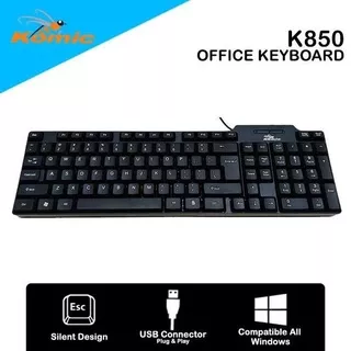 Keyboard KOMIC K850 Membrane USB Wired - Keyboard KOMIC K-850