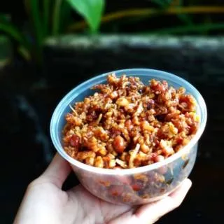 OREK TEMPE ORIGINAL/OREK TEMPE MIX TERI KACANG KEMASAN MANGKOK/THINWALL