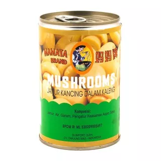 Jamur Kancing Kaleng Champignon Champinon Mushroom Tin Can Mamata 425g Impor Import