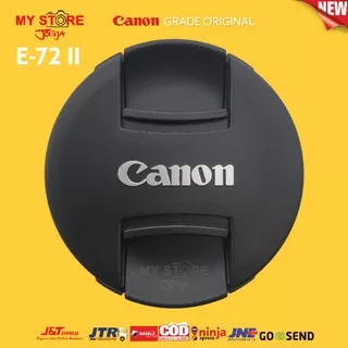 Front Lens Cap Canon EOS 72mm Tutup Depan Lensa EF-S 18-200mm f3.5 IS EF 135mm f2L USM 35mm f1.4L USM EF 50mm f/1.2L USM EF 85mm f1.2L II USM 15-85mm f/3.5 IS USM EF 200mm f/2.8L II USM EF 20mm f/2.8 USM EF 180mm f/3.5L Macro USM TS-E 45mm f/2.8