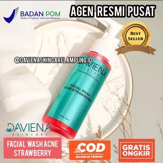 FACIAL WASH ACNE STRAWBERRY DAVIENA SKINCARE | DAVIENA SKINCARE LAMPUNG | DAVIENA BANDAR LAMPUNG | AGEN LAMPUNG | SKINCARE LAMPUNG | DAVIENASKINCAREOFFICIAL | DAVIENASKINCARELAMPUNG  | PAKET SKINCARE | DAVIENA SKINCARE LAMPUNG | DAVIENASKINCARE LAMPUNG