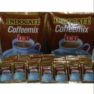 Kopi Indocafe Coffeemix 3 in 1 renceng/renteng 10x20gr / Indocafe Coffemix