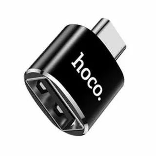 HOCO UA5 USB Type C to USB Type A OTG Adapter Converter On The Go Adaptor Mini Compact Design 2.2 CM