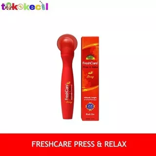 FreshCare Press and Relax Strong Fresh Care Roll On Minyak Angin Aromatherapy